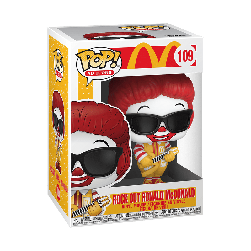 Funko POP! Ad Icons: McDonald’s - Rock Out Ronald #109