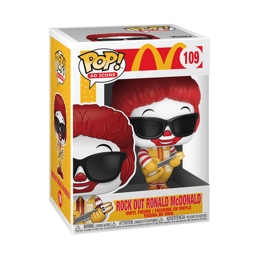 Funko POP! Ad Icons: McDonald’s - Rock Out Ronald #109