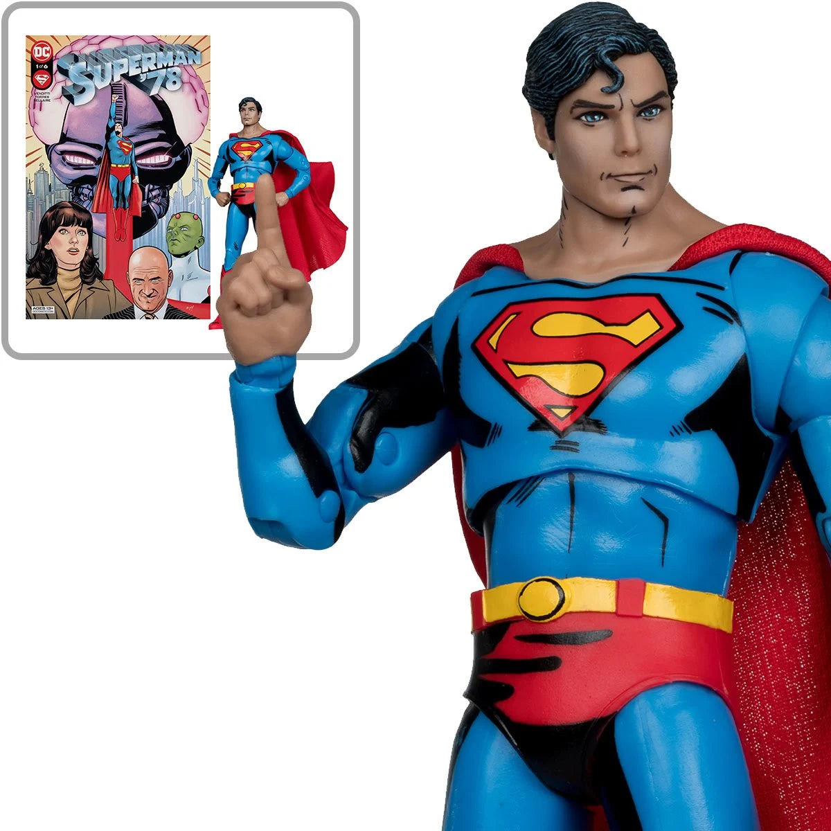 DC Direct: Superman '78 w/ Comic Wave 7 - 7 inch Action Figure