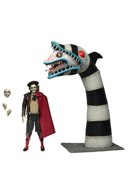 Beetlejuice: Matador Beetlejuice and Sandworm 2 Pack - Ultimate 7" Action Figure
