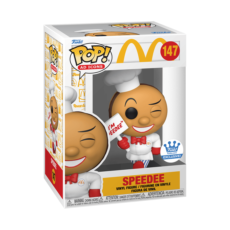 Funko POP! Ad Icons: McDonald’s - Speedee #147 (Funko Shop Exclusive)