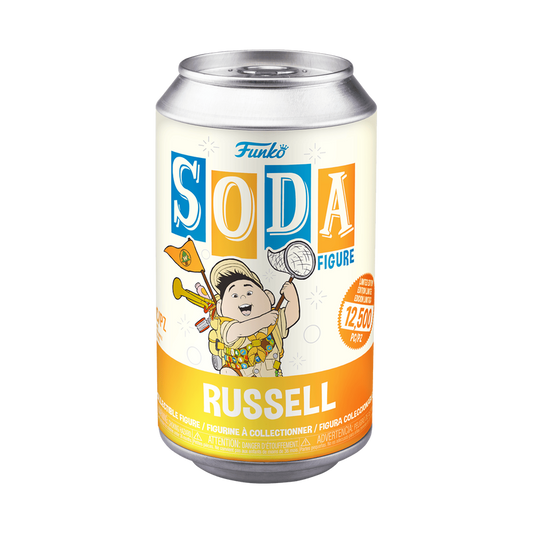 Funko Vinyl SODA: Disney - Up - Russel with Chase (Sealed Case of 6)