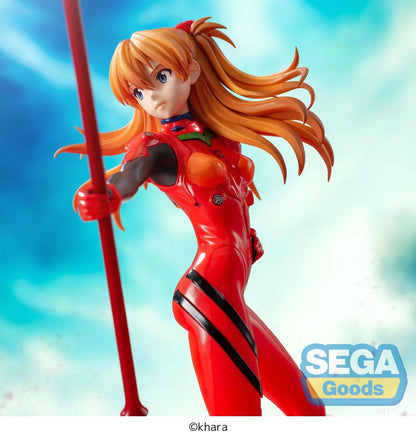 Rebuild of Evangelion: Asuka Shikinami Langley x Spear of Cassius - Luminasta Prize Figure