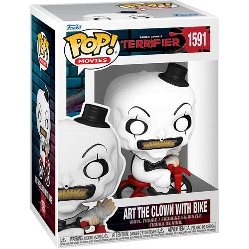 Funko POP! Movies: Terrifier - Art the Clown with Bike #1591