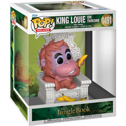 Funko POP! Disney: The Jungle Book - King Louie on Throne (Deluxe) #1491