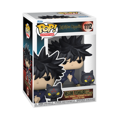 Funko POP! Anime: Jujutsu Kaisen - Megumi Fushiguro with Divine Dog #1112