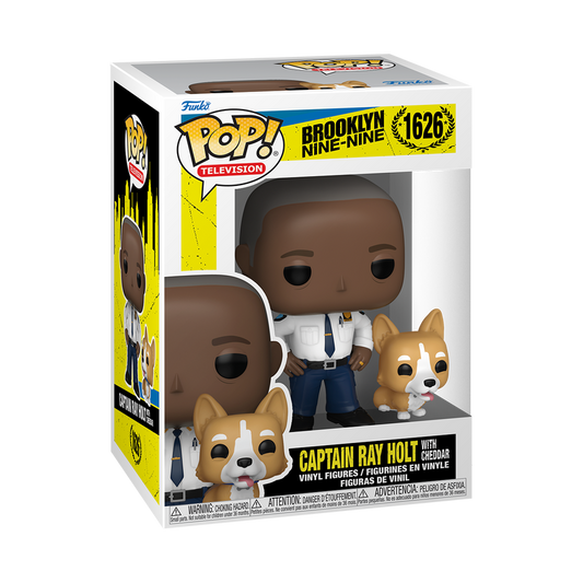 Funko POP! Television: Brooklyn Nine-Nine - Captain Ray Holt with Cheddar #1626