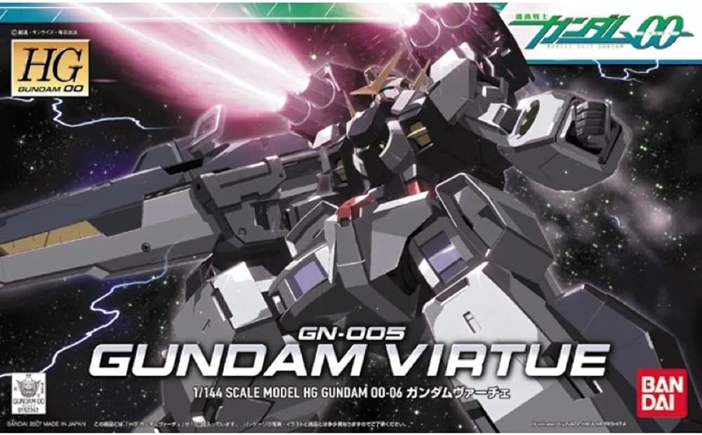 Bandai Hobby - Gundam 00 - #6 Gundam Virtue - HG 1/144 Scale Model Kit