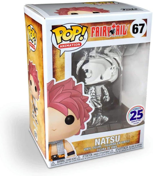 Funko POP! Animation: Fairytail - Natsu (Silver Chrome) #67