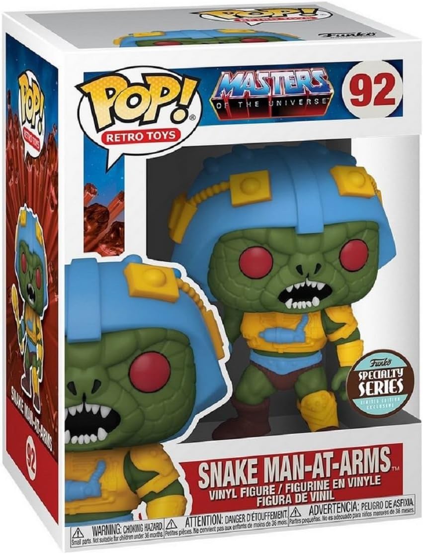 POP Vinyl: MOTU- Snake Man-At-Arms (specialty) - Videguy Collectibles