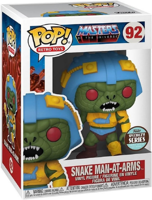 POP Vinyl: MOTU- Snake Man-At-Arms (specialty)