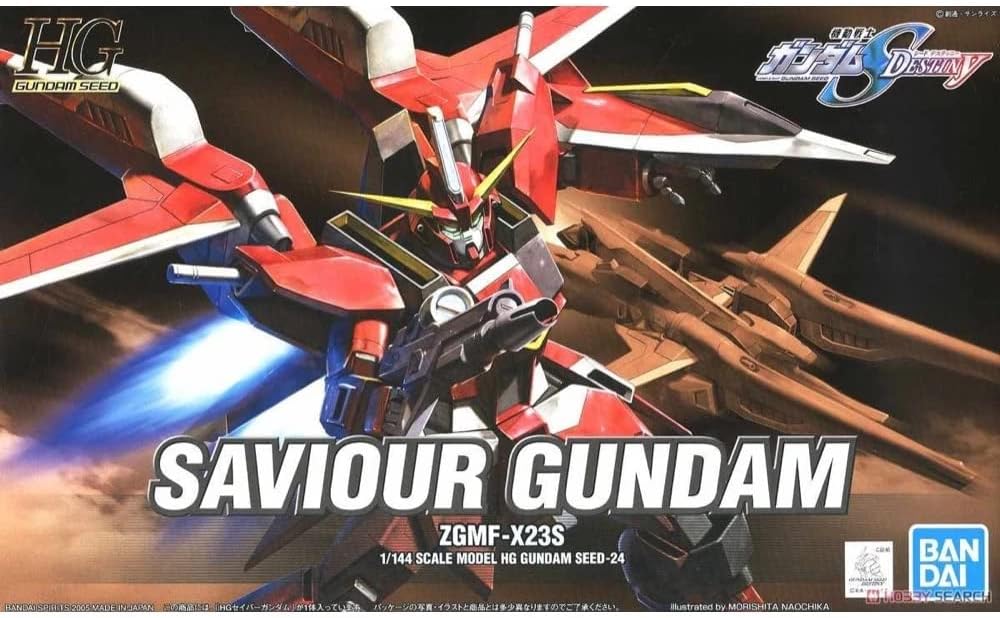 HGSEED 24 ZGMF-X23S Savior Gundam 1/144