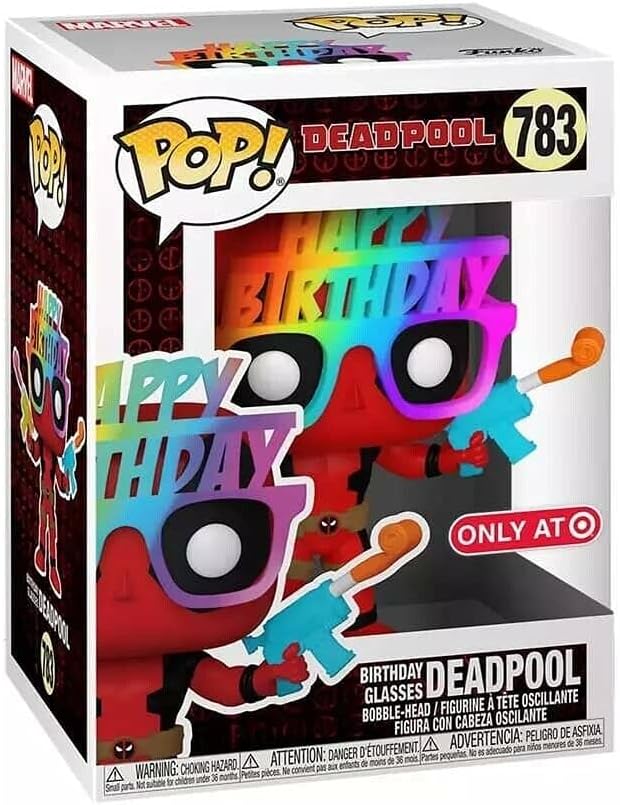 Funko POP! Marvel: Deadpool (Birthday Glasses) #783 (Target Exclusive)