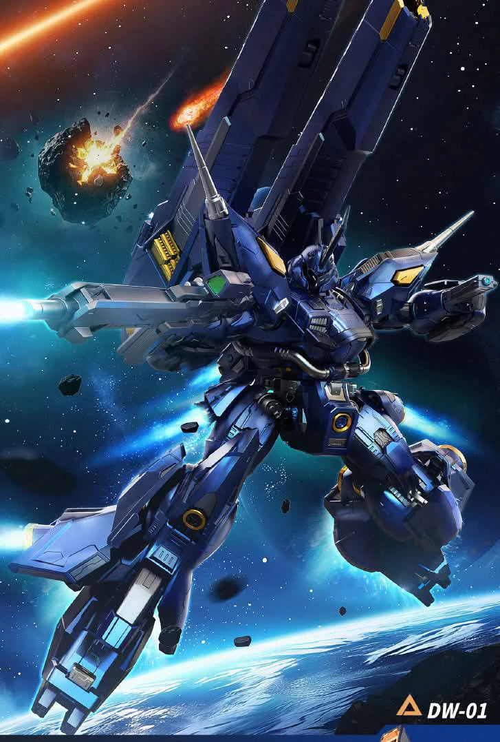Zero Boundary: Dark Wave - 1/100 Scale Metal Frame Model Kit