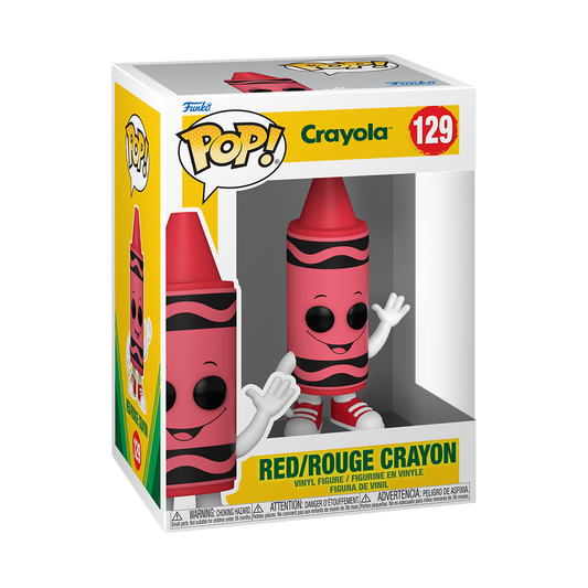 Funko POP! Crayola - Red/Rouge Crayon #129