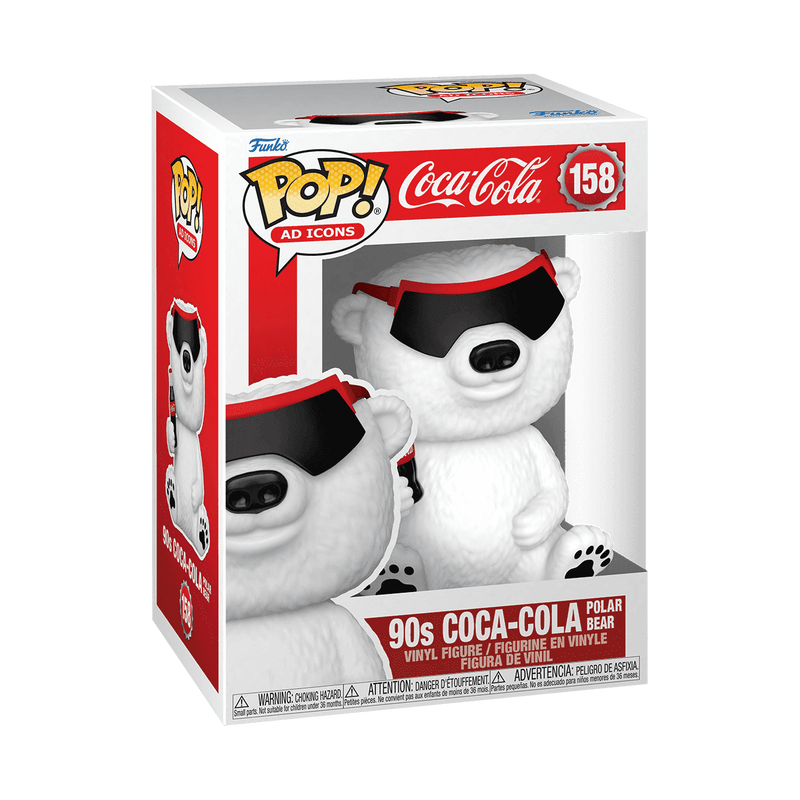 Funko POP! Ad Icons: Coca Cola - 90s Coca-Cola Polar Bear #158