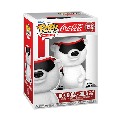 Funko POP! Ad Icons: Coca Cola - 90s Coca-Cola Polar Bear #158