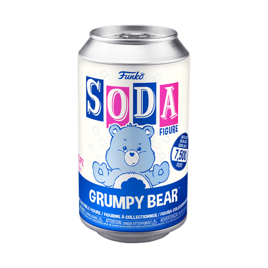 Funko Vinyl SODA: Care Bears - Grumpy Bear with Chase (Sealed Case of 6)