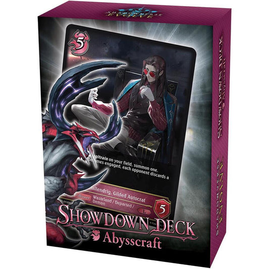 Abysscraft Shadowverse: Evolve English Edition Showdown Deck