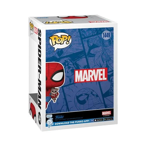 Funko Marvel POP!: Spider-Man with Sandwich the Dog #1449 (Entertainment Earth Exclusive)