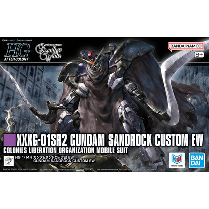 [Arriving Soon] Mobile Suit Gundam Wing Endless Waltz: #268 Gundam Sandrock Custom EW - HG 1/144 Scale Model Kit