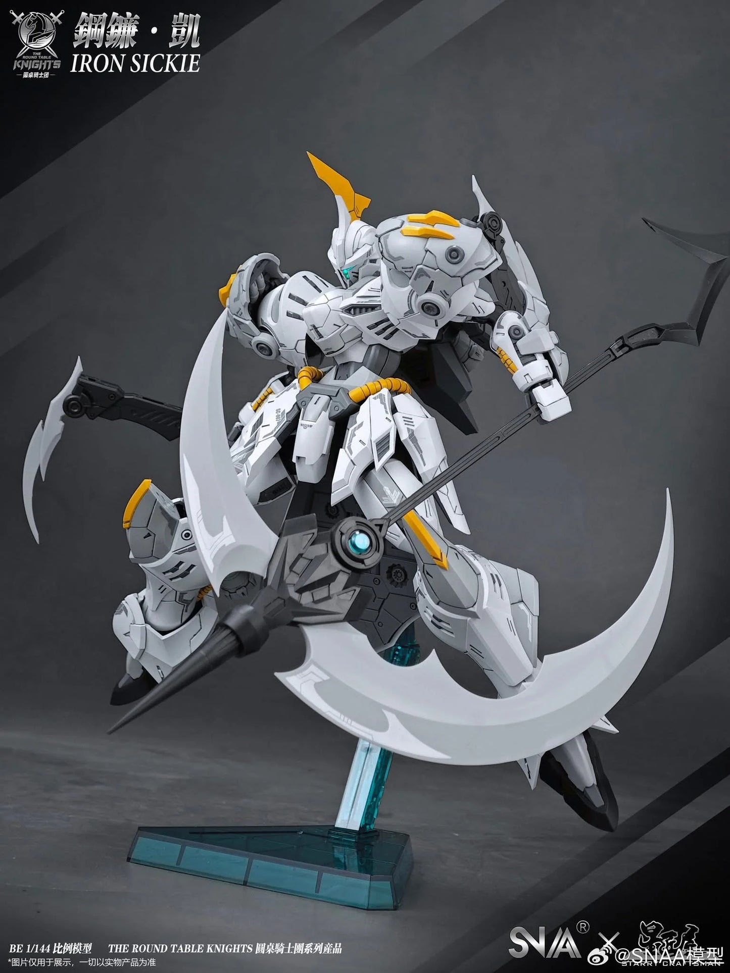 [Pre-Order] The Round Table Knights - Iron Sickle Kai - 1/144 Scale Model Kit