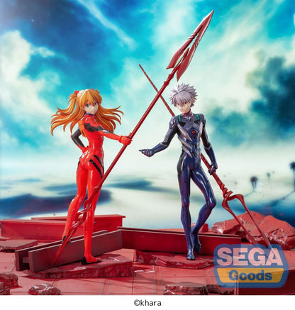 Rebuild of Evangelion: Asuka Shikinami Langley x Spear of Cassius - Luminasta Prize Figure
