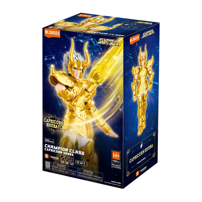[Arriving Soon] Saint Seiya: Champion Class 10 - Capricorn Shura - Blokees Model Kit - Videguy Collectibles