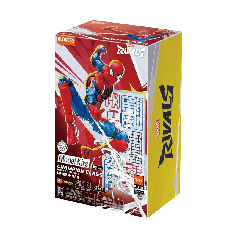 Blokees - Marvel Rivals Champion Class 06 - Spider-Man Model Kit