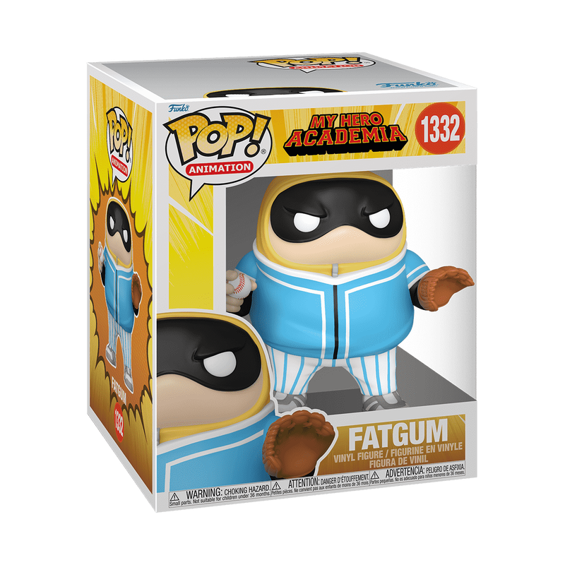 Funko POP! Anime: My Hero Academia - Fatgum (Baseball) #1332 - Videguy Collectibles