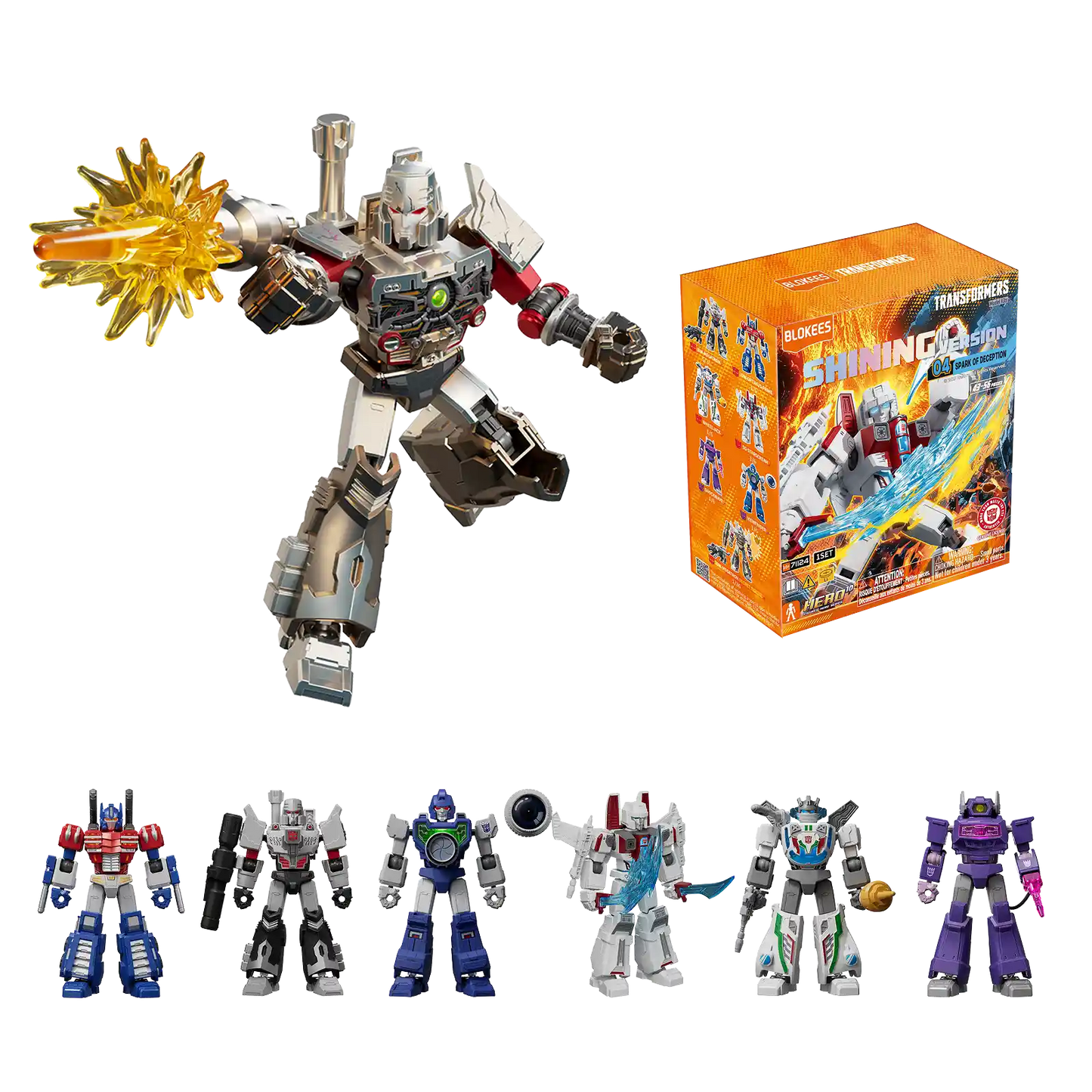 Transformers: Shining Version 04 - Spark of Deception - Blokees Blind Box