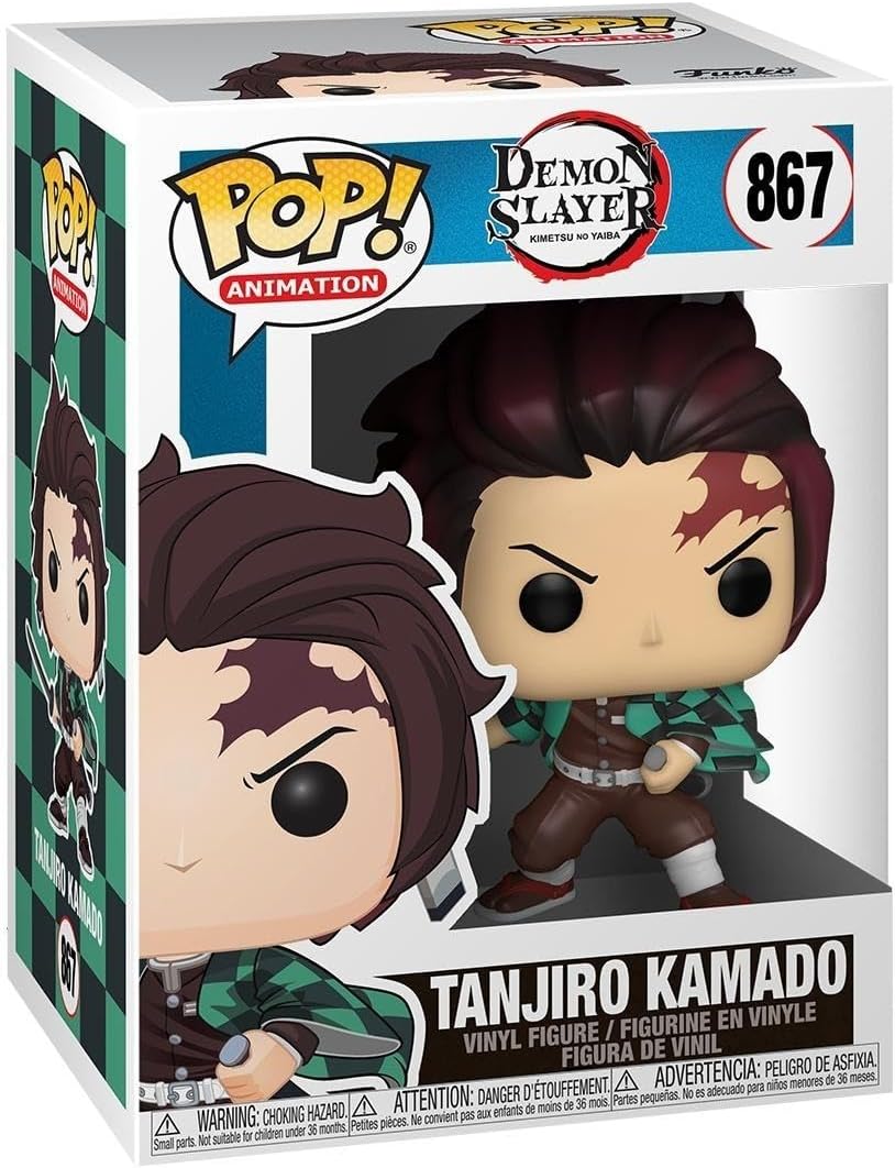 Funko POP! Animation: Demon Slayer - Tanjiro Kamado #867 - Videguy Collectibles