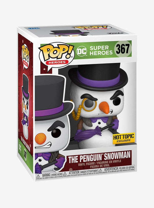 Funko POP! DC Heroes: The Penguin Snowman #367 (Hot Topic Exclusive)