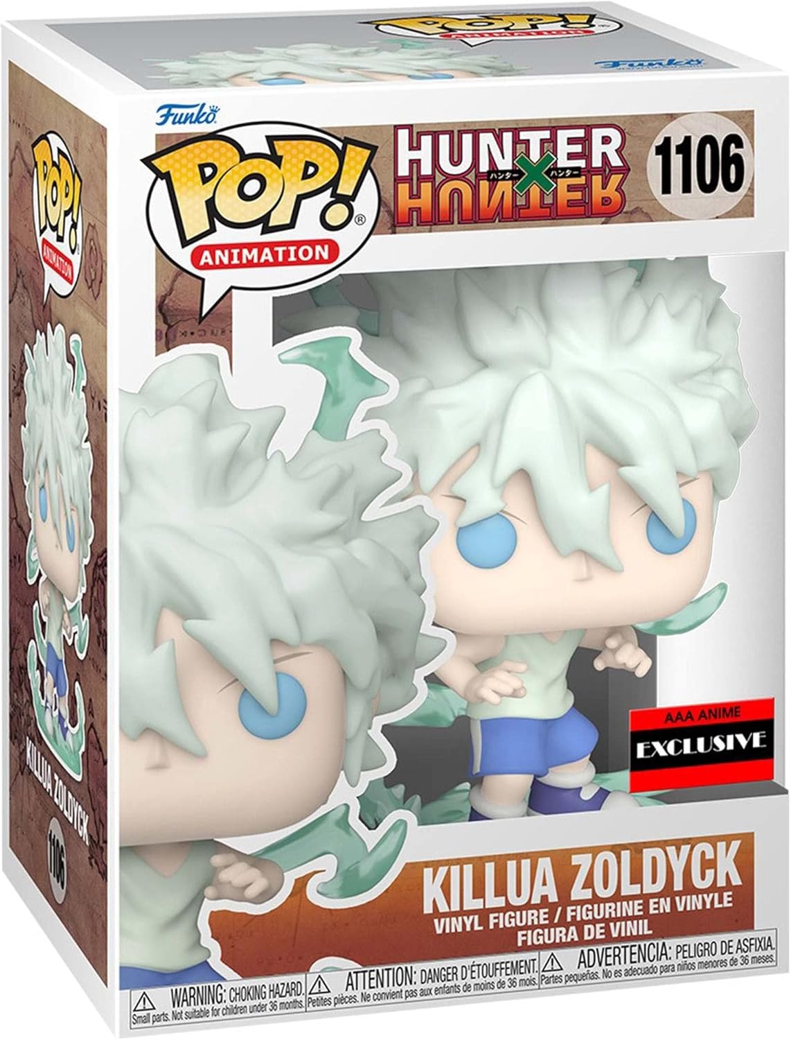Funko POP! Animation: Hunter X Hunter - Killua Zoldyck #1106 (AAA Anime Exclusive)