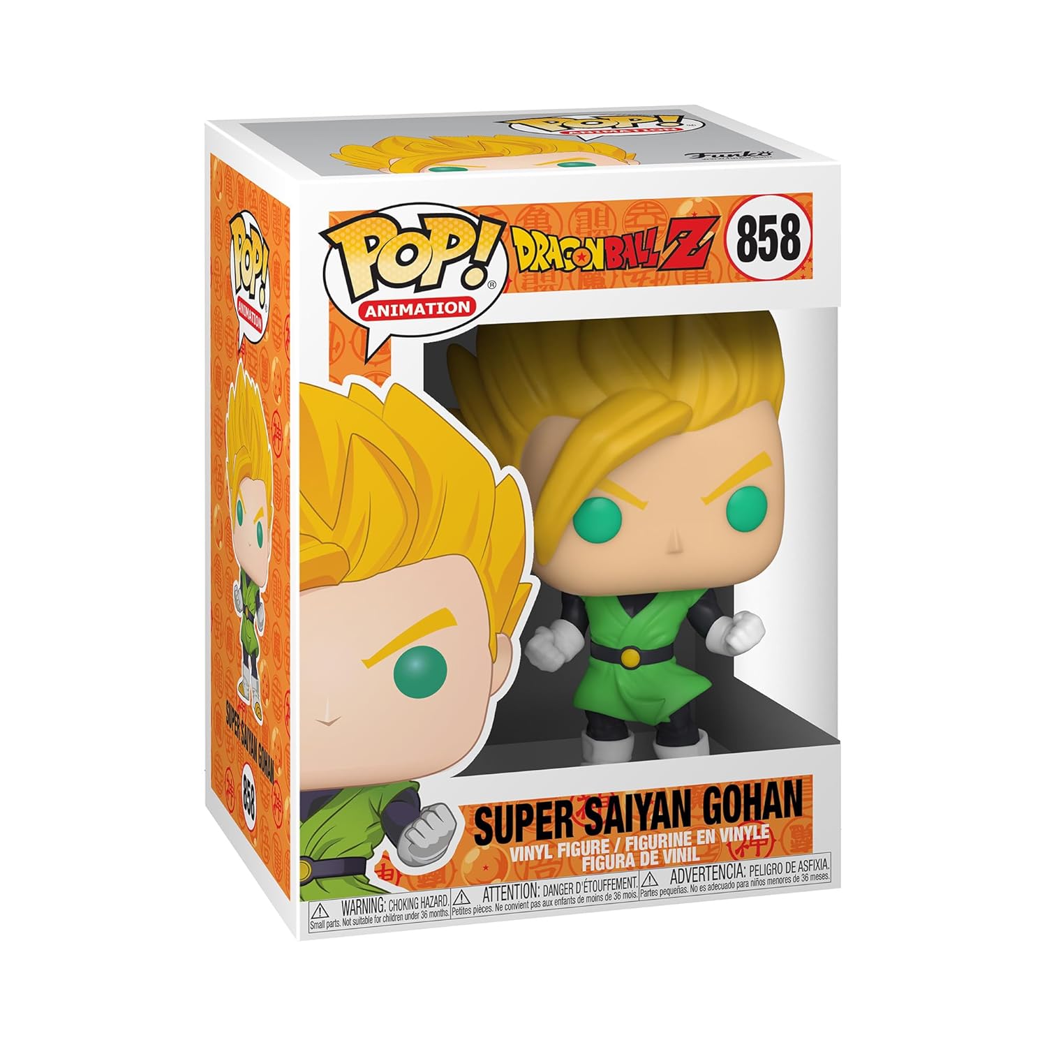 Funko POP! Animation: Dragon Ball Z - Super Saiyan Gohan #858 - Videguy Collectibles