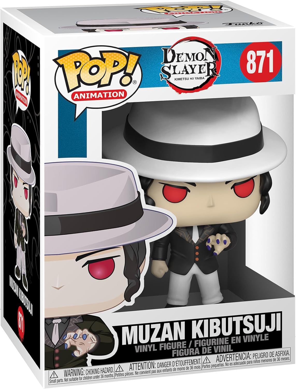 Funko POP! Animation: Demon Slayer - Muzan Kibutsuji #871 - Videguy Collectibles