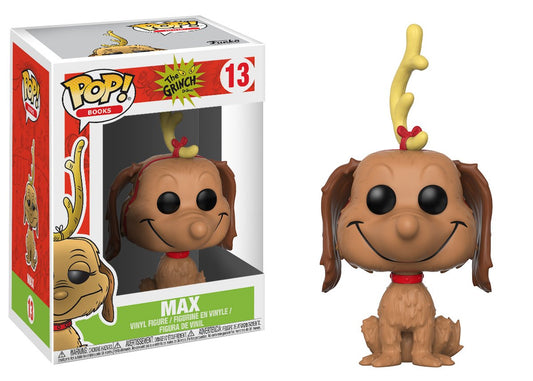 Funko POP! Books: Dr. Seuss’s How the Grinch Stole Christmas - Max #13