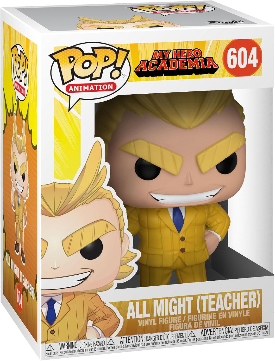 Funko POP! Animation: My Hero Academia - All Might (Teacher) #604