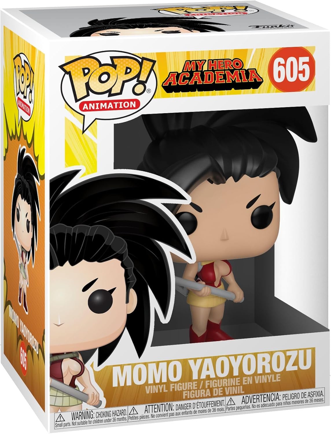 Funko POP! Animation: My Hero Academia - Momo Yaoyorozu #605