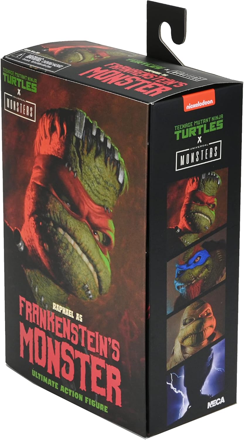 Universal Monsters x Teenage Mutant Ninja Turtles: Raphael as Frankenstein's Monster - 7" Ultimate Action Figure