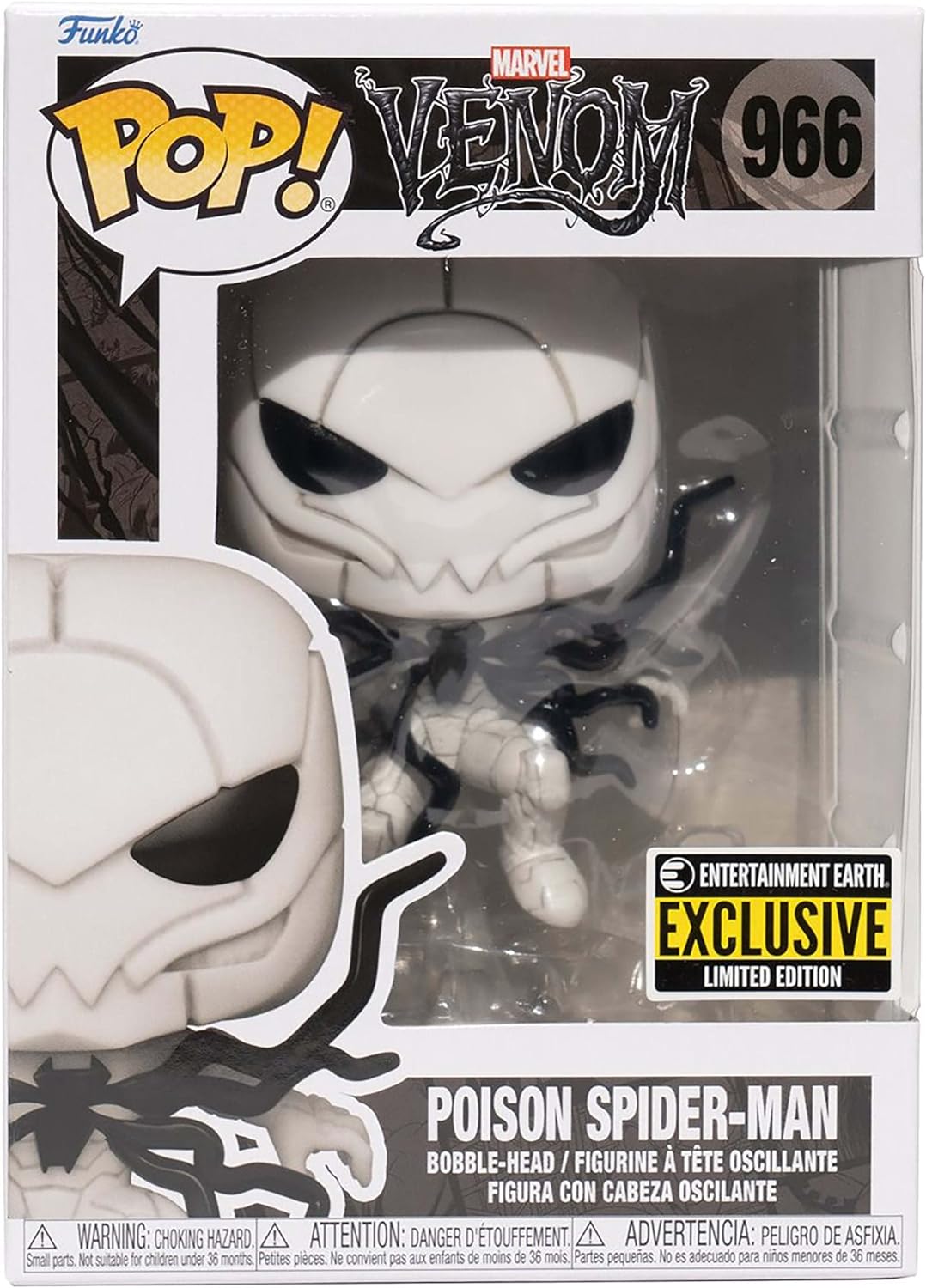 Funko POP! Marvel: Poison Spider-Man #966 (Entertainment Earth Exclusive)