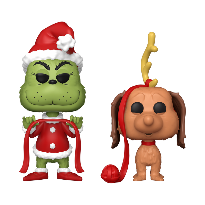 Funko POP! Books: How the Grinch Stole Christmas - Grinch & Max 2-Pack