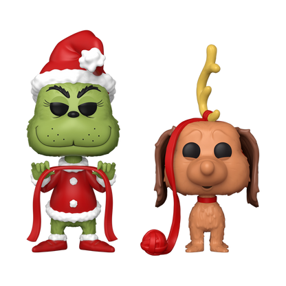 Funko POP! Books: How the Grinch Stole Christmas - Grinch & Max 2-Pack