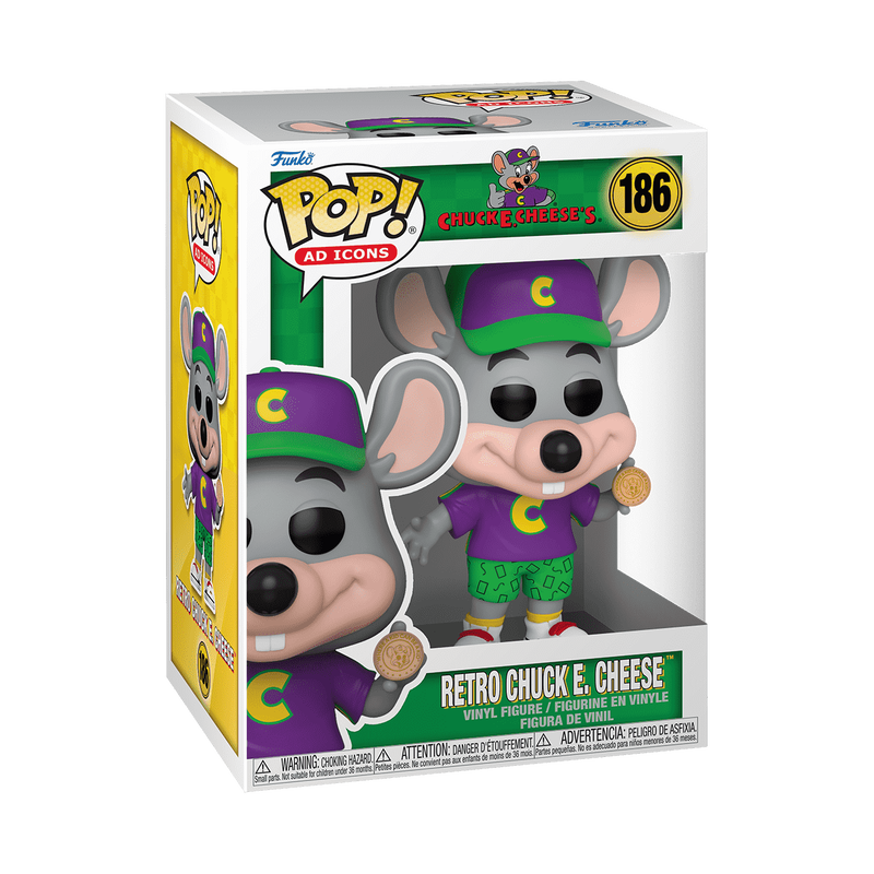 Funko POP! Ad Icons: Retro Chuck E. Cheese #186