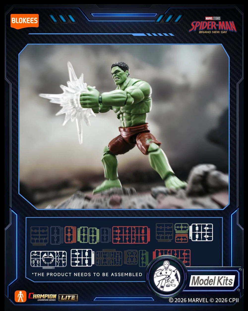 Marvel Hero Champion Class Lite 01 Spider-Man: Brand New Day - Model Kit