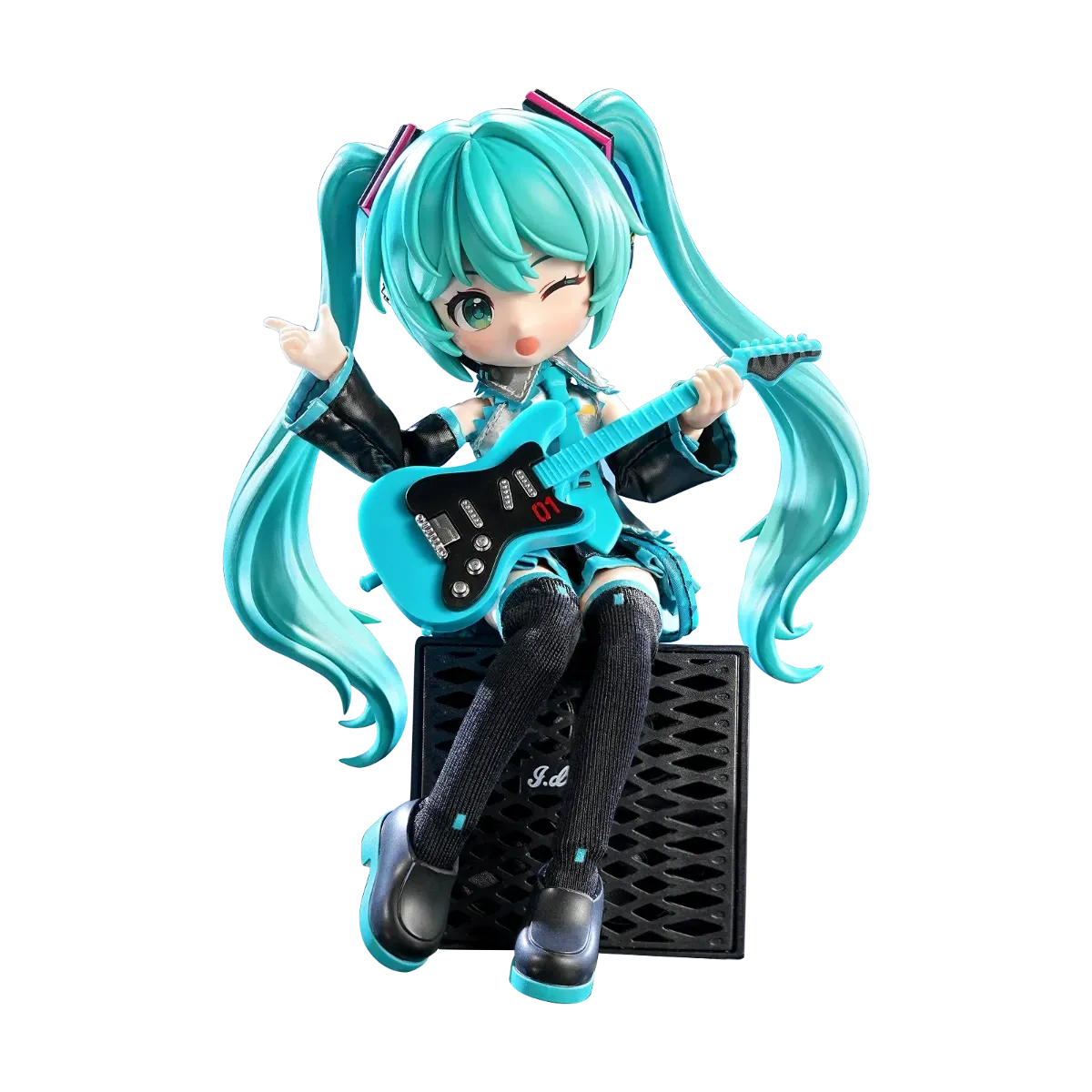 [Arriving Soon] Hatsune Miku Official Outfit (DaaLaMode Series) - Blokees Model Kit - Videguy Collectibles