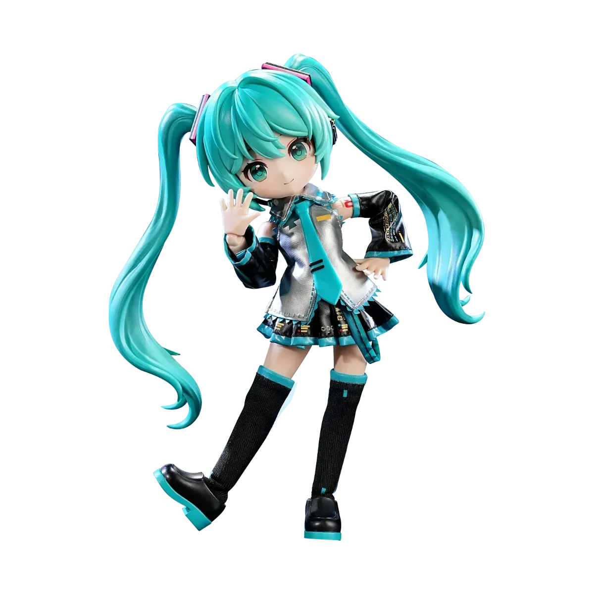 [Arriving Soon] Hatsune Miku Official Outfit (DaaLaMode Series) - Blokees Model Kit - Videguy Collectibles