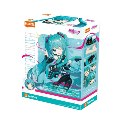 [Arriving Soon] Hatsune Miku Official Outfit (DaaLaMode Series) - Blokees Model Kit - Videguy Collectibles