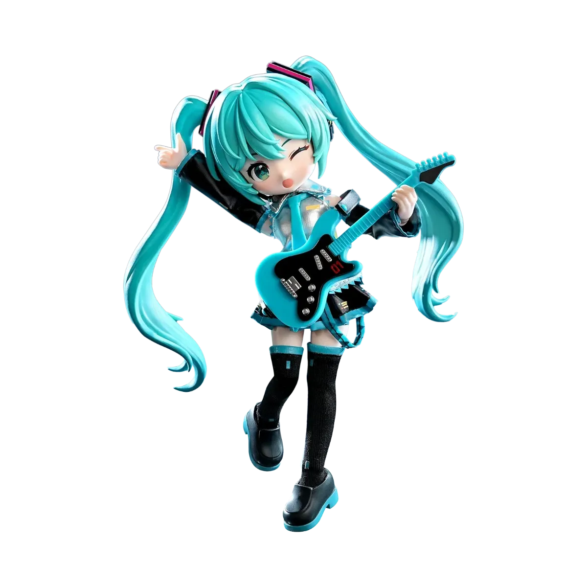 [Arriving Soon] Hatsune Miku Official Outfit (DaaLaMode Series) - Blokees Model Kit - Videguy Collectibles