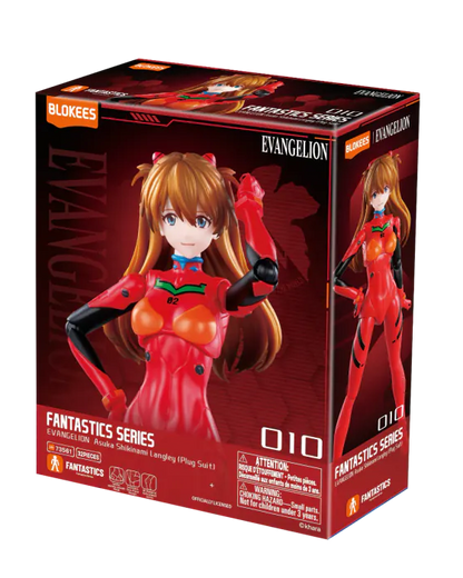 Blokees: Evangelion - Fantastic Series - Asuka Shikinami Langley (Plug Suit Ver.)